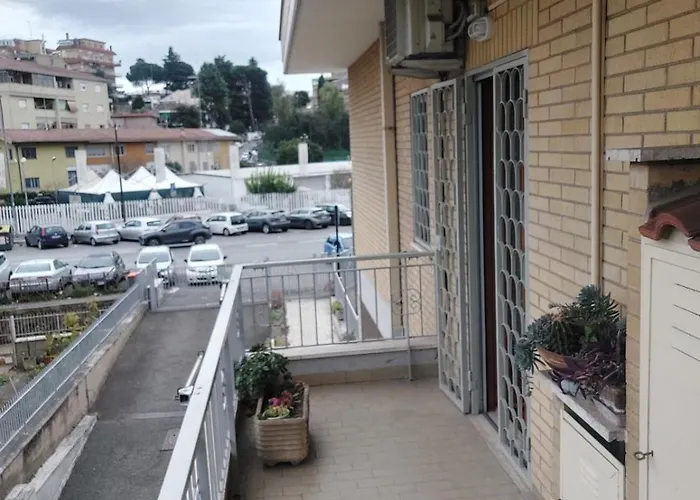 Loft Tranquillo E Comodo, Vicino Metro E Vaticano Rzym